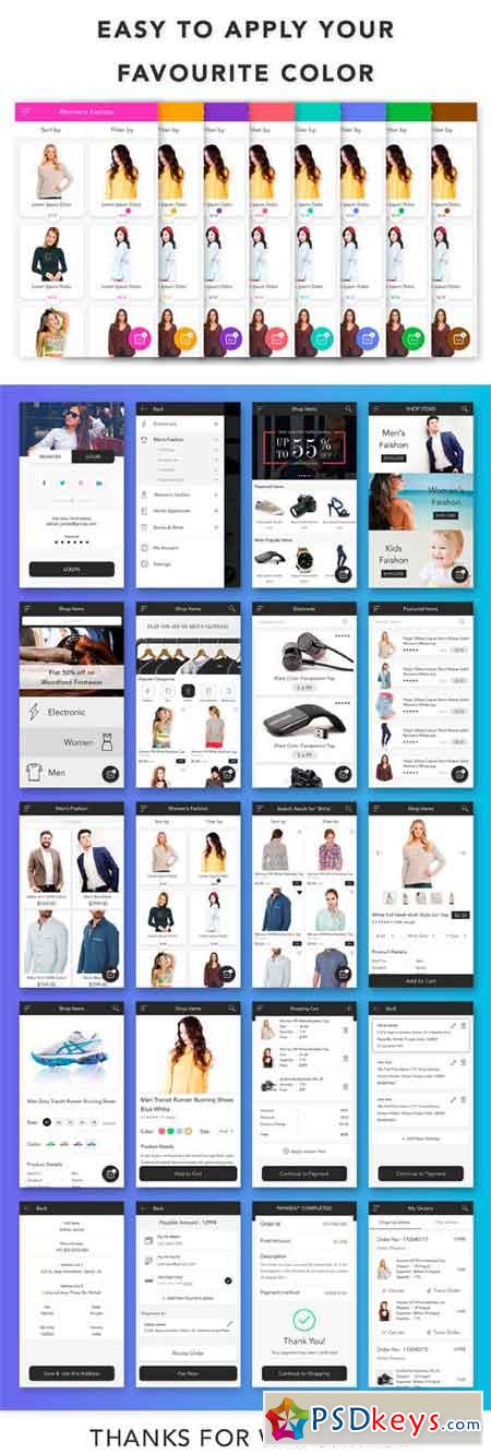 E Shop eCommerce UI Kit 2111874