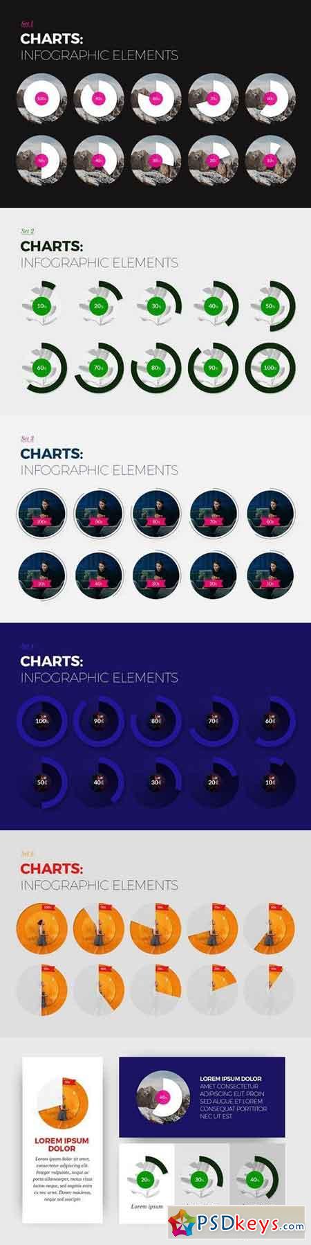 Charts sets - Infographic elements 1965876
