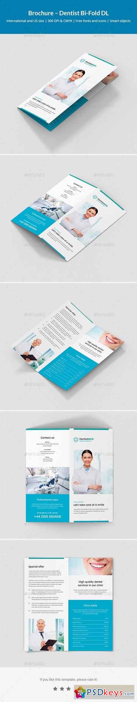 Brochure  Dentist Bi-Fold DL 21139656