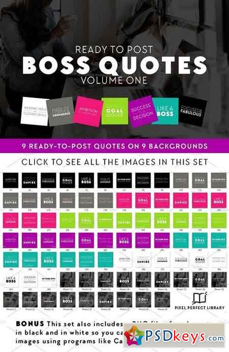 Boss Quotes Volume One 1488596