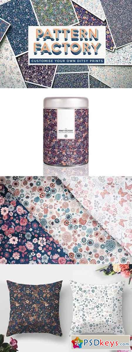 The Pattern Factory - Ditsy Florals 1397356