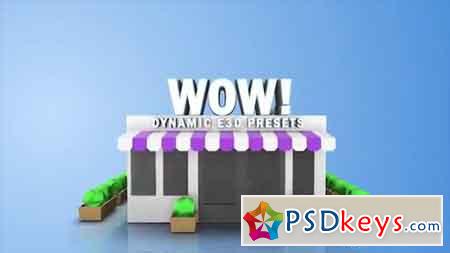 Wow! Dynamic Element 3D Presets 19997366 - After Effects Projects