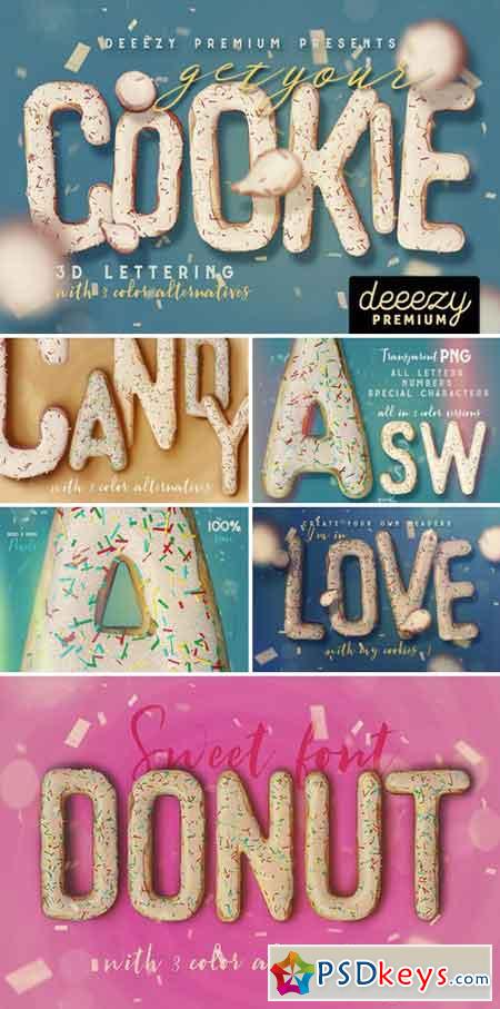 Get Your Cookie - 3D Lettering 2120383