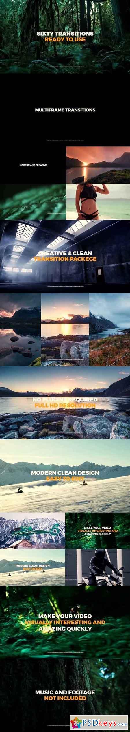 Multiframe Transitions Premiere Pro Templates 57374