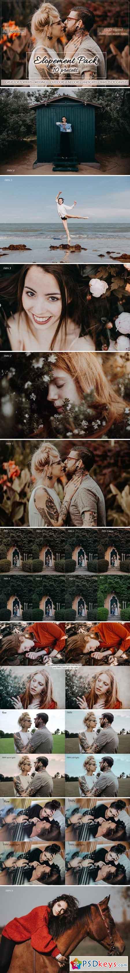 Elopement Preset Pack for Lightroom 2137750