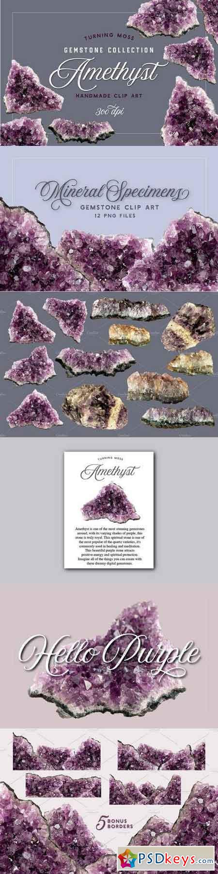 Amethyst - Gemstone Specimens 1912815