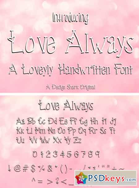 Love Always Handwritten Font 2182093
