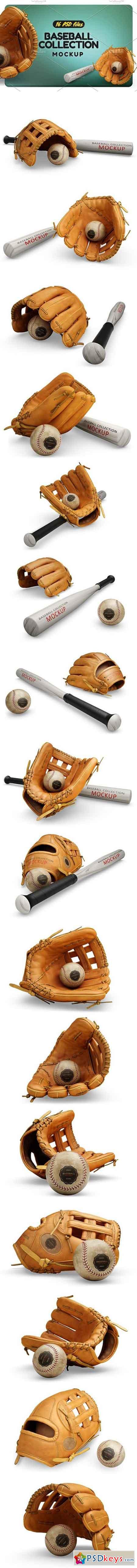 Baseball Collection Mockup 2133917