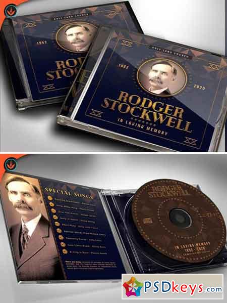 Art Deco Funeral CD DVD Artwork 2151950