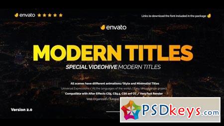 Modern Promo Titles Pack for FCPX 20587062 - After Effects Projects