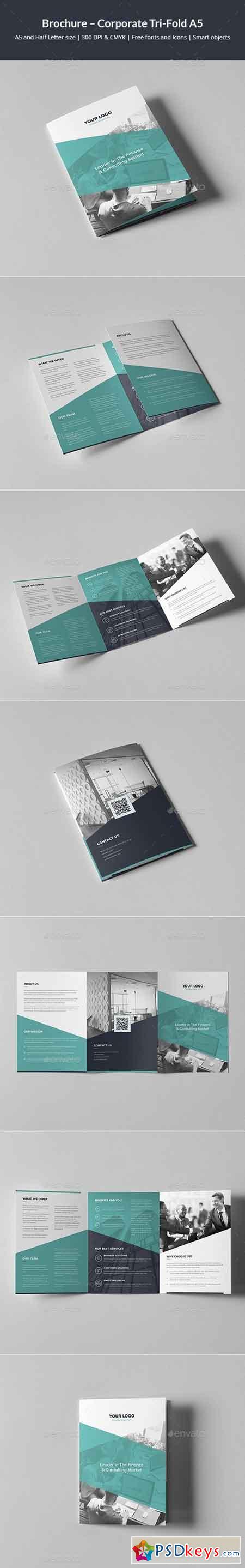 Brochure – Corporate Tri-Fold A5 21313479