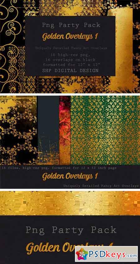Fancy Golden Overlays Art Pack 1 2182537