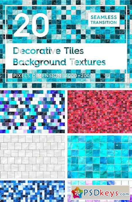 20 Decorative Tiles Backgrounds 2164357