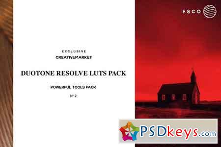 DUOTONE RESOLVE N2 Luts BUNDLE PACK 2106697