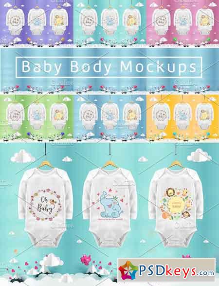 Baby Body Mockups PSD JPG 2119116