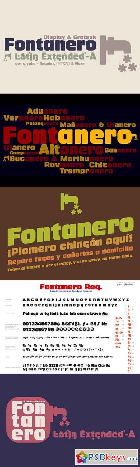 Fontanero 3 Fonts 2125126