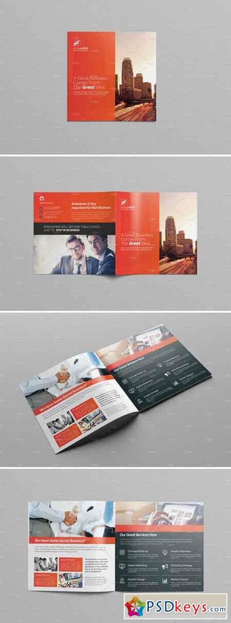 Square Bi-Fold Brochure 2203922