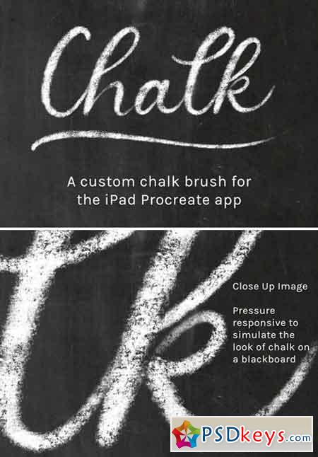 Procreate Chalk Brush 2230945