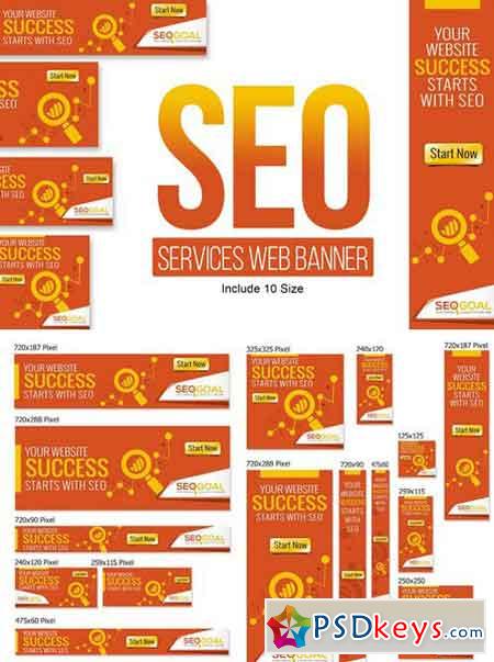 SEO Services Web Banners & Ads 2116385