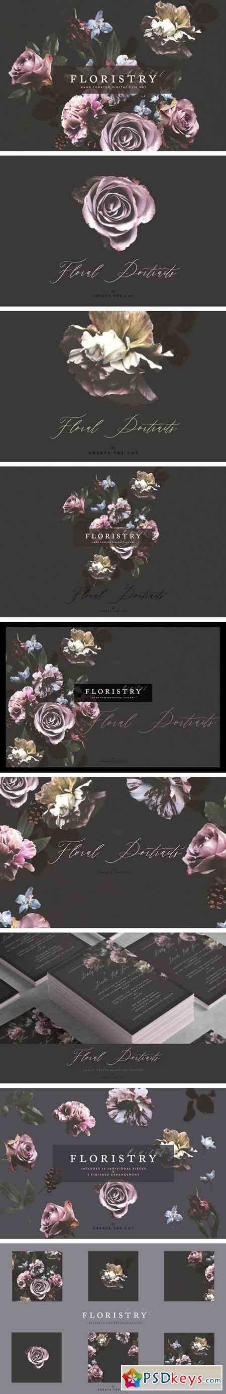 Digital Floristry - Floral Portraits 2076806