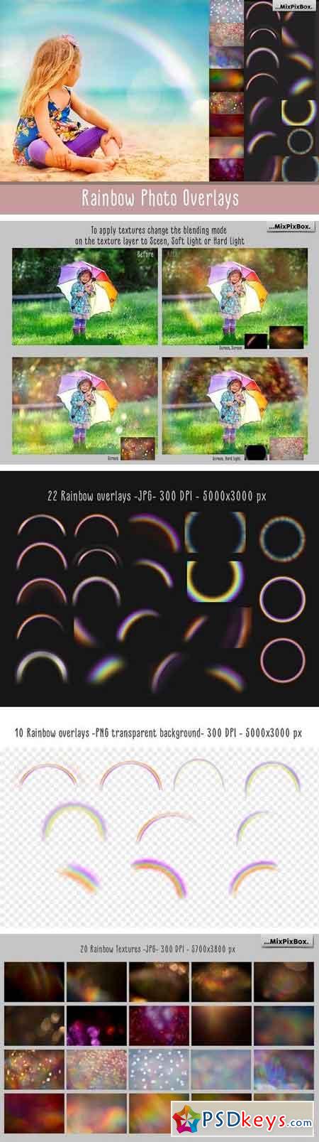Rainbow overlays & textures 1659079