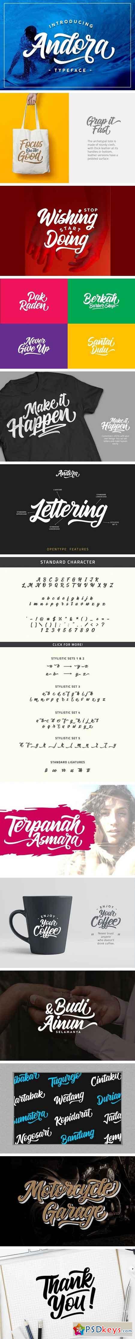 Andora Typeface 1979000
