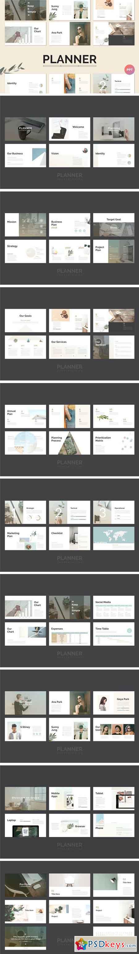 Planner PowerPoint Template 2181967