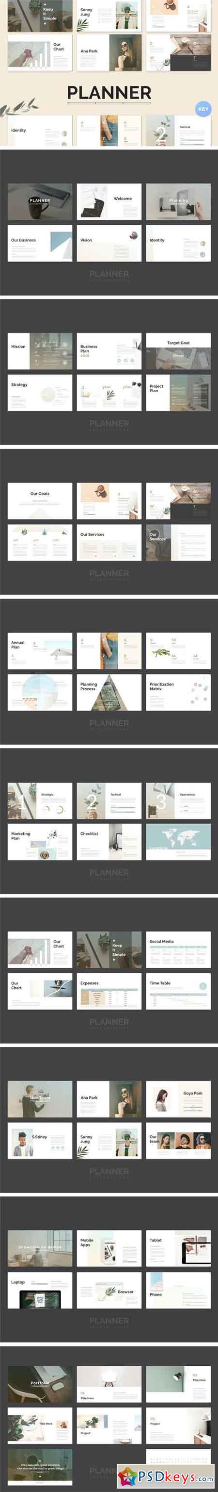 Planner Keynote Template 2181983