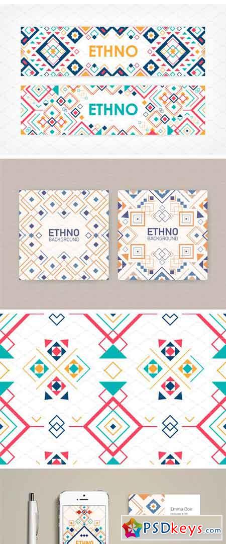 Geometric Elements in Ethnic Style 2169943