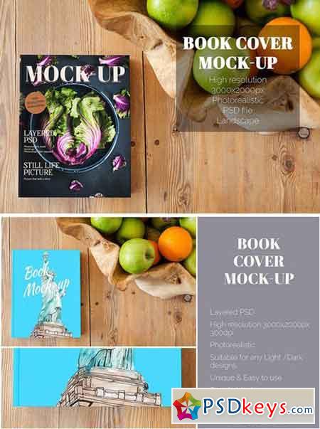 Book Cover Mockup 2256324