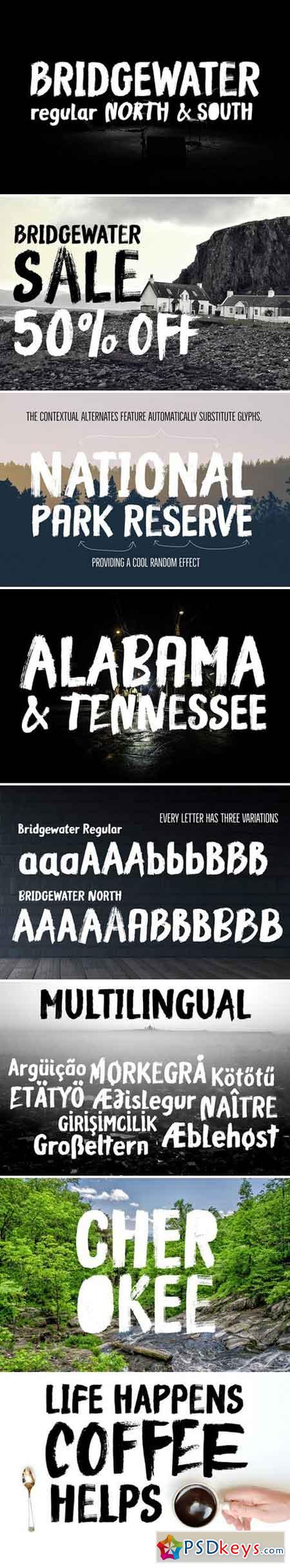 Bridgewater - 3 fonts 2255852