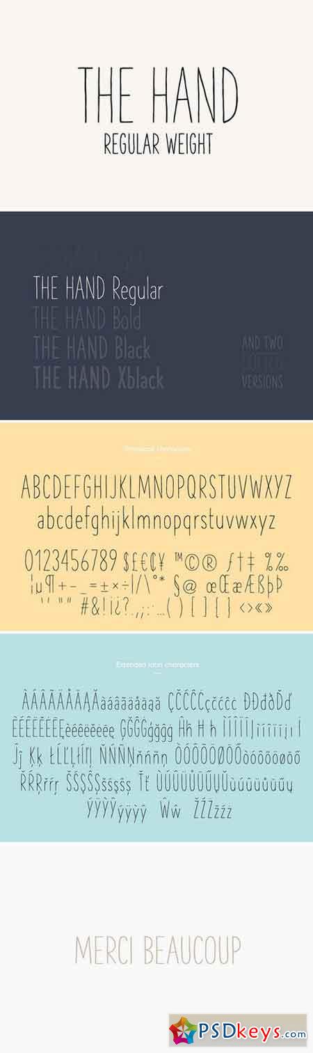The Hand Font - Regular 2226701