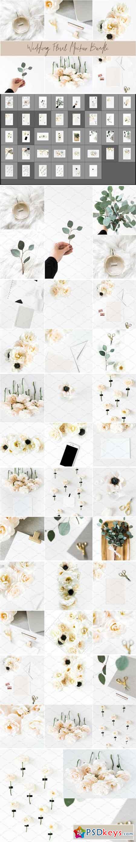Wedding Mockup Floral Bundle 2227929