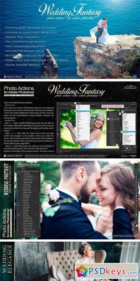 Actions for Photoshop Wedding 2174196