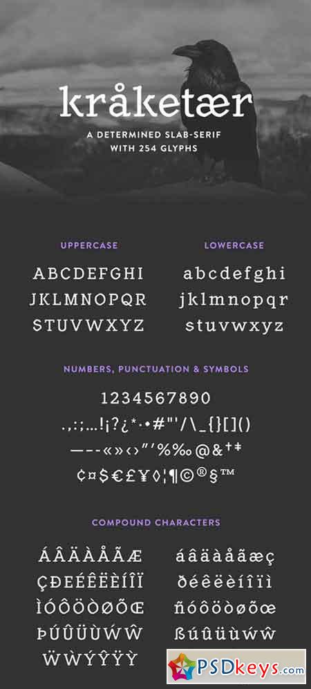 Kraketaer  typeface