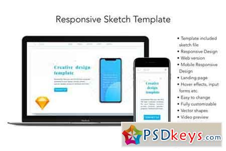 Responsive Sketch Template 1959935