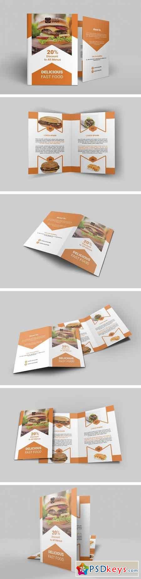Fast Food Bi-Fold Brochure 2000926