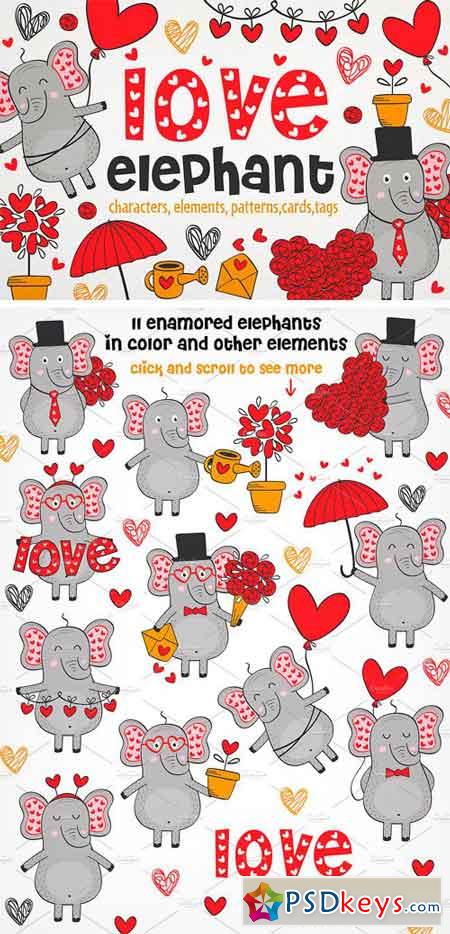Collection Elephant in Love 2198388