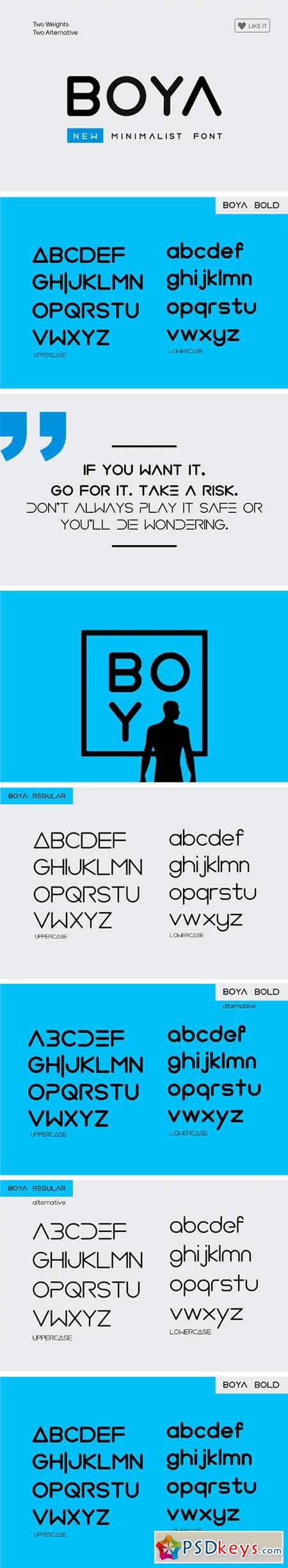 BOYA (Rounded Font) 2316709