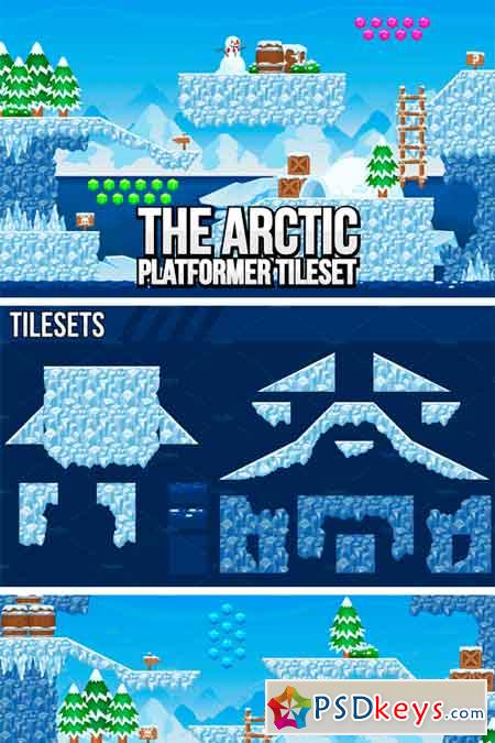 The Arctic - Platformer Tileset 2272748
