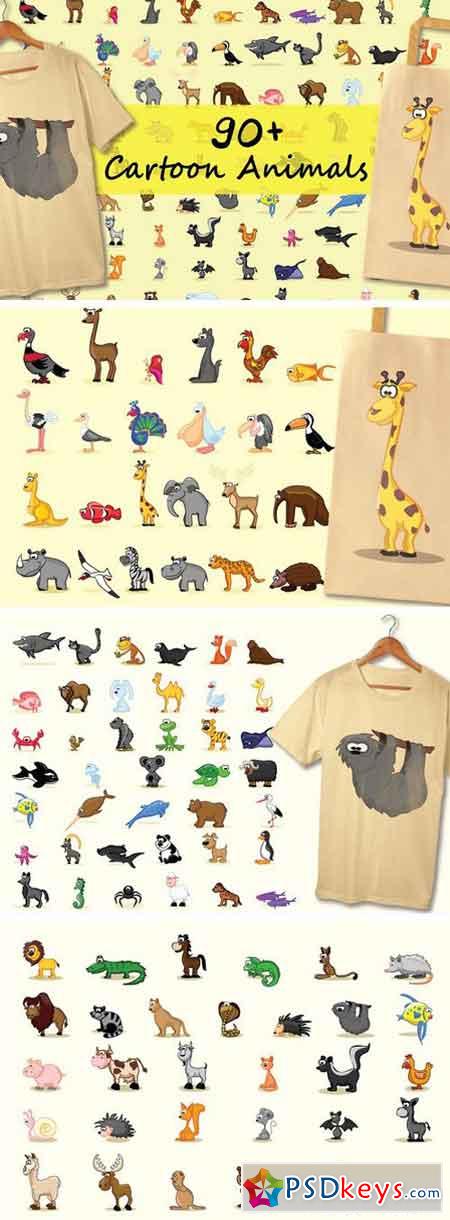 90+ Cartoon Animals 2277758