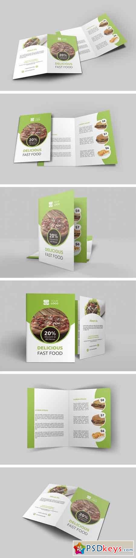 Fast Food Bi-Fold Brochure 2000925