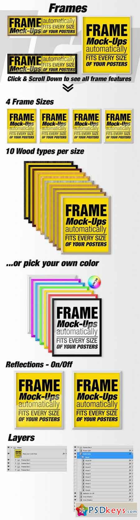 Download Canvas Mockups - Frames Mockups v 65 1513800 » Free ...