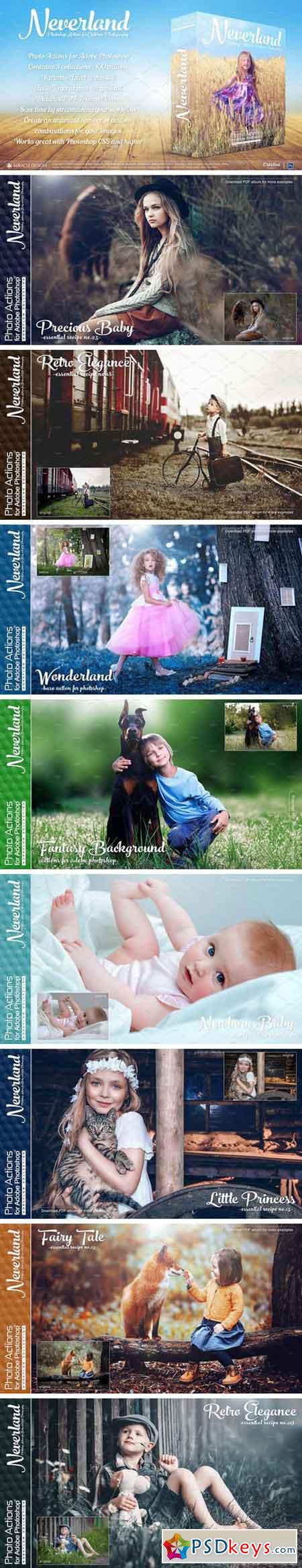 Actions for Photoshop Neverland 2257381