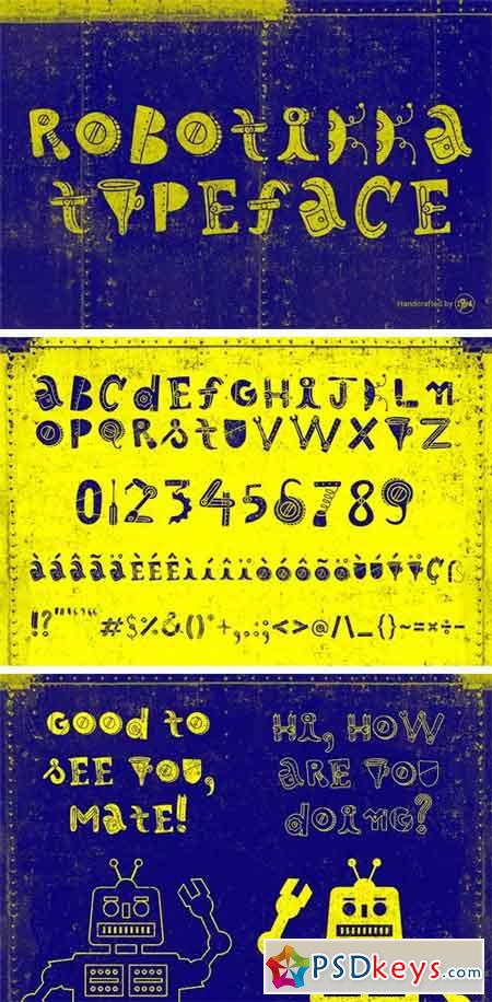 Robotikka Typeface 2316435