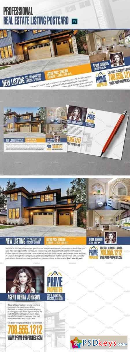 Real Estate Listing Postcard 2031355