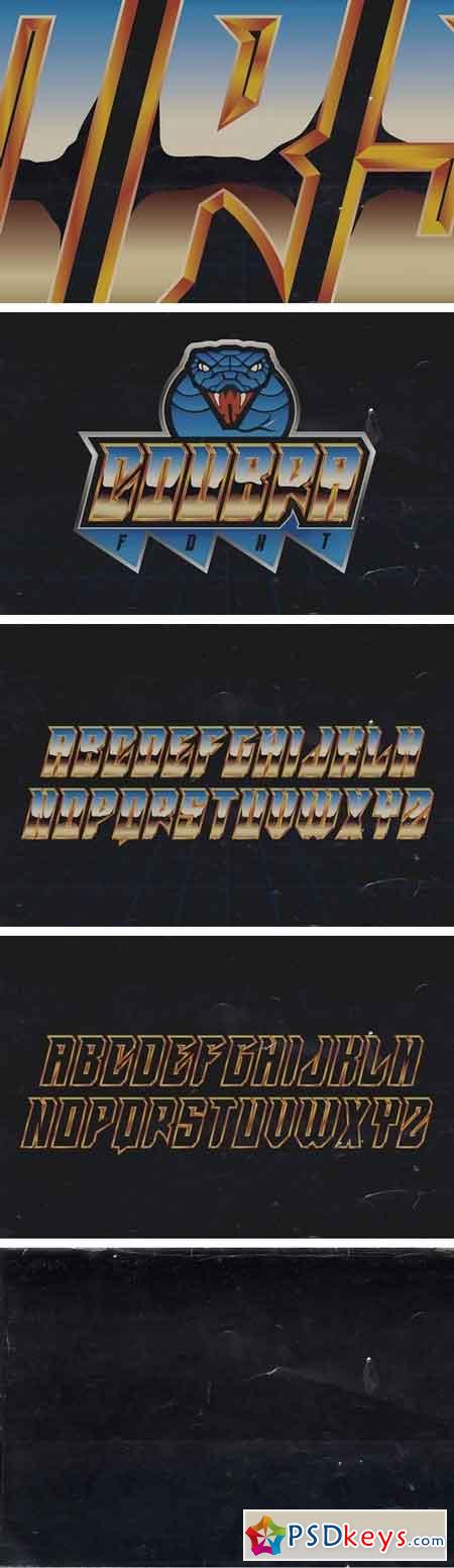 Coubra Font - 80s style! 2030956
