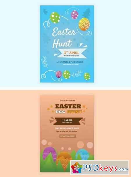Easter Hunt Party Flyer