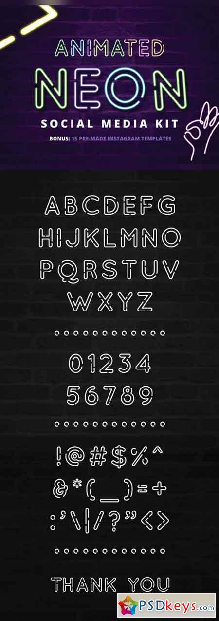 NEON ONE - NEON STYLE FONT