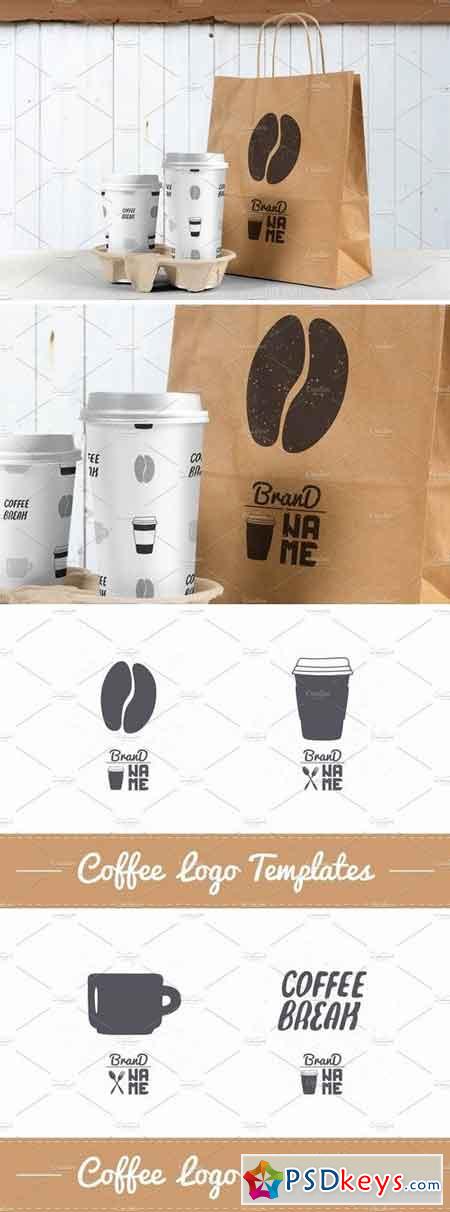 4 Coffee Logos 1512344